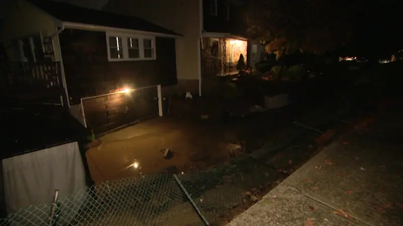 Story image: Police: Storm leaves cars stranded, home flooded in Glen Cove