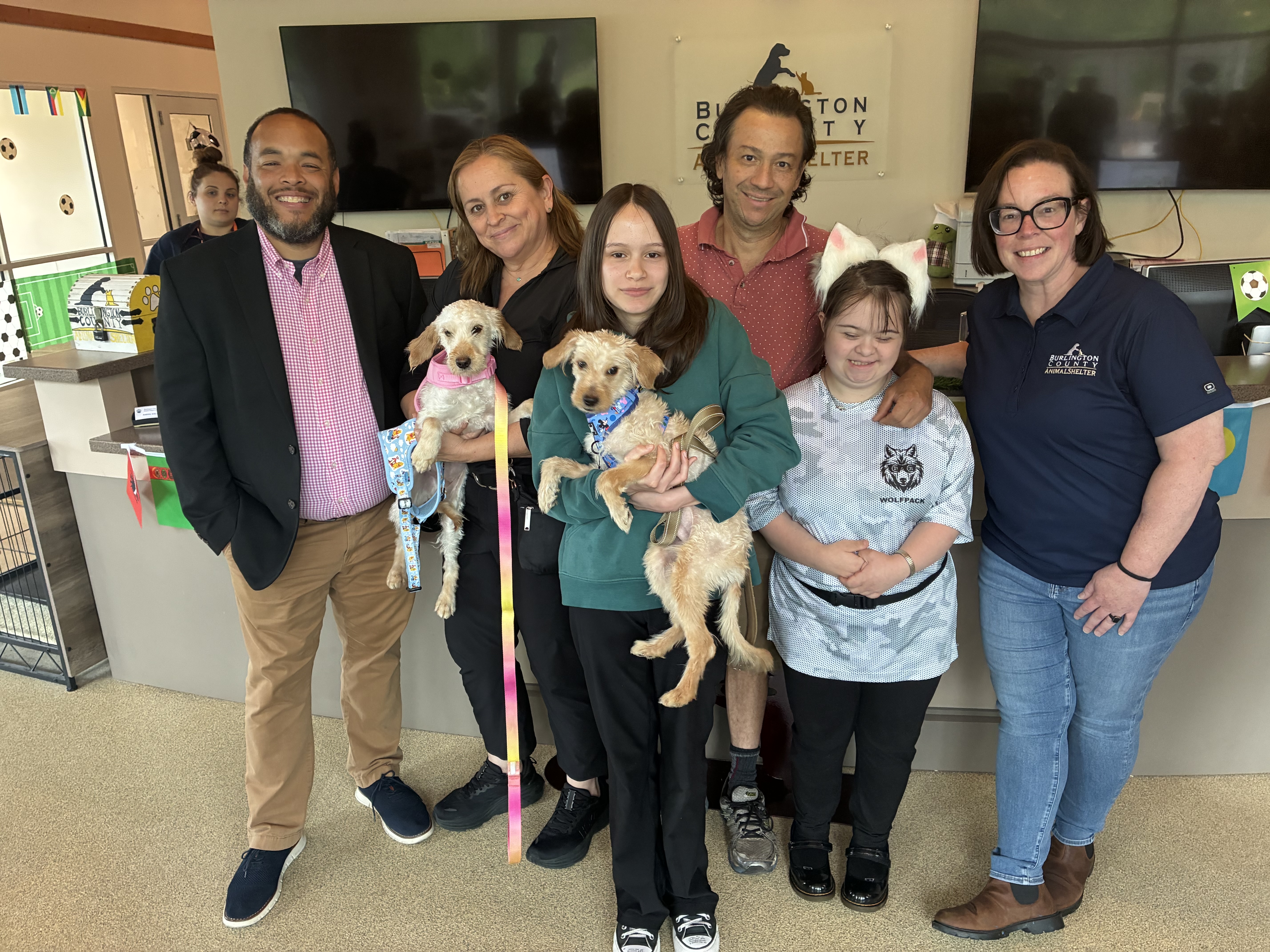 abandoned dogs adopted 1