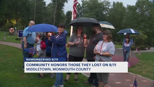 Middletown pays tribute to its community residents who died on 9/11