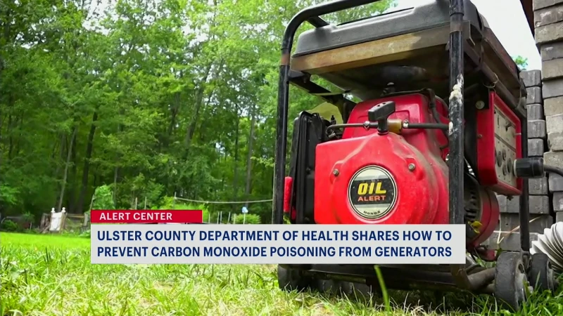Story image: Ulster County Department of Health warns people of portable generator dangers