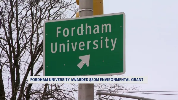 Fordham University receives $50 million to tackle air pollution, other environmental issues