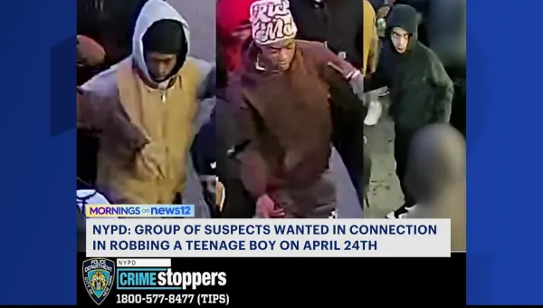 NYPD: Suspects wanted for violent robbery of 14-year-old in the Bronx