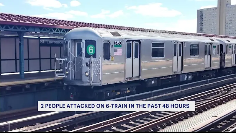 Story image: Man stabbed on 6 train in Soundview