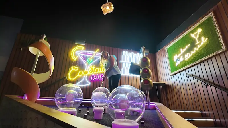 Story image: Road Trip Close to Home: Albatross brings luxury mini golf and bowling to Edison