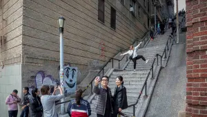 Burger King offers free whoppers for residents who dealt with 'Joker Stairs' tourism