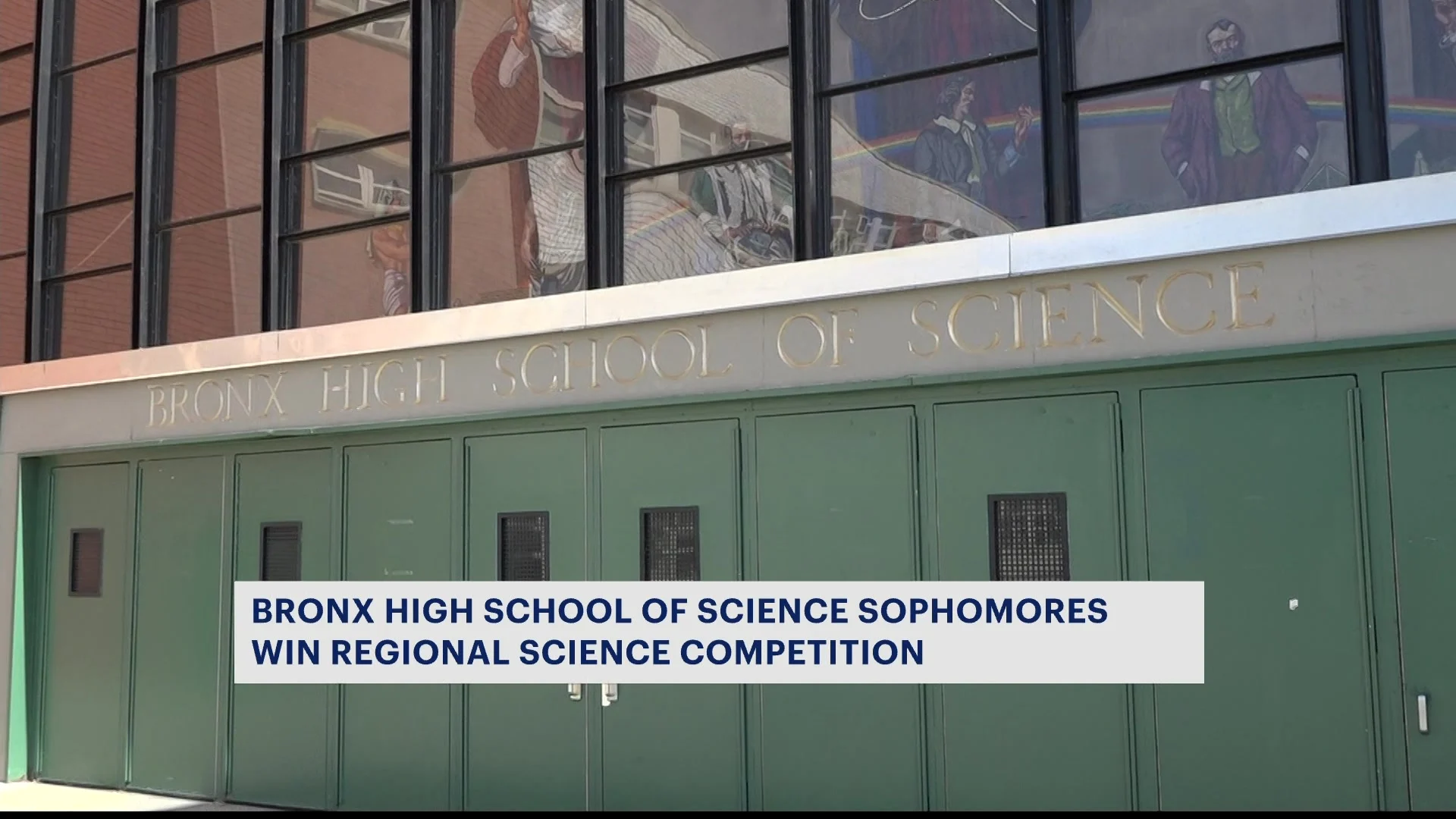 The trio from Bronx High School of Science takes home top prize at regional science competition