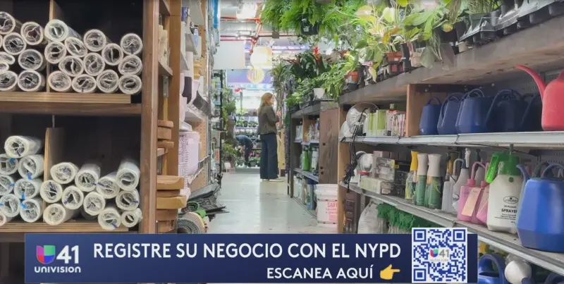 Story image: Univision 41 News Brief: Convatir el robo contra tiendas en NYC