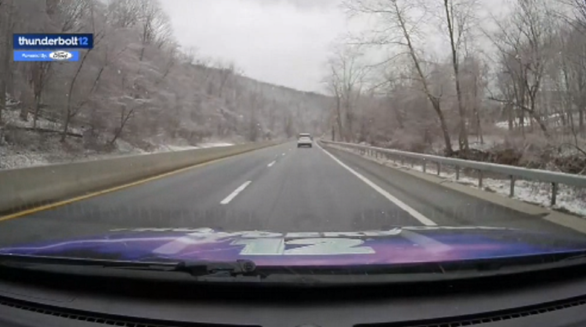 Thunderbolt Road conditions on the Saw Mill Parkway