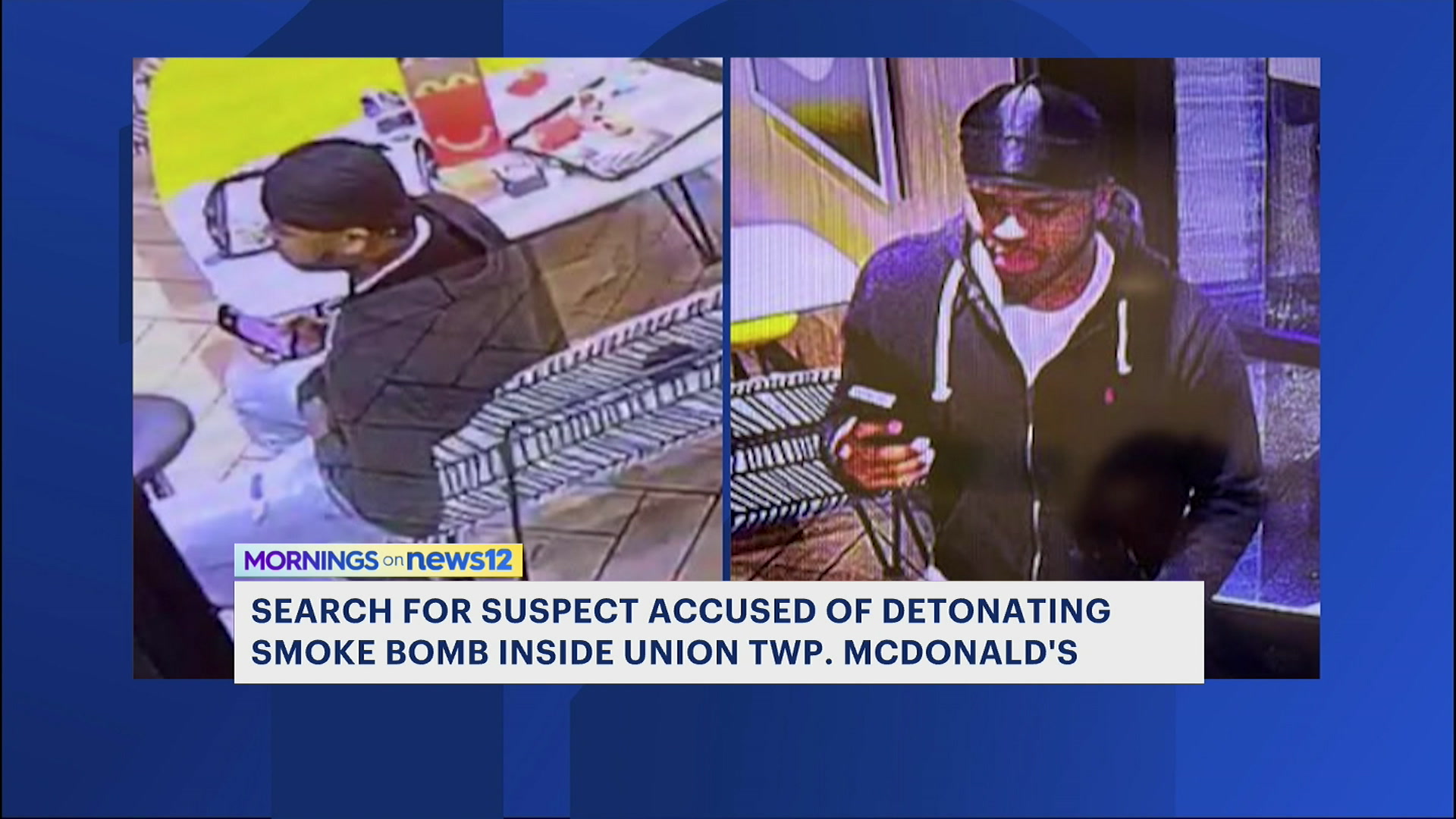 News 12 | New York | Police: Man sets off smoke bomb at Union McDonald ...
