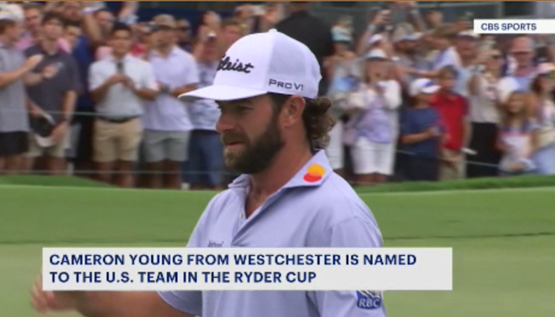 Story image: Westchester’s Cameron Young picked for U.S. Ryder Cup team