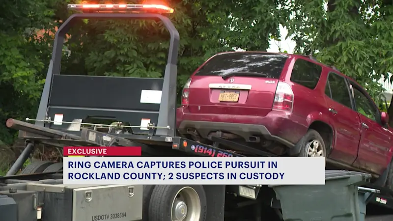 Story image: Police pursuit in Rockland County leaves 2 in custody
