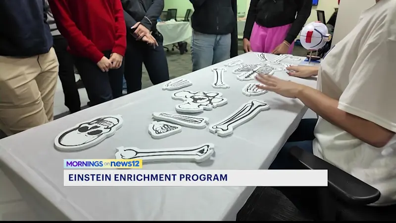 Story image: Students learn to handle medical emergencies from enrichment program