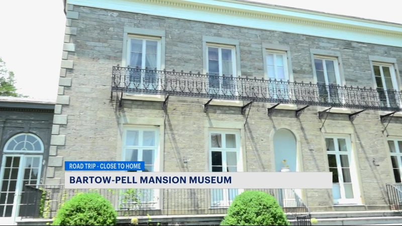 Story image: Time travel to the 1800s visiting the Bartow Pell Mansion Museum