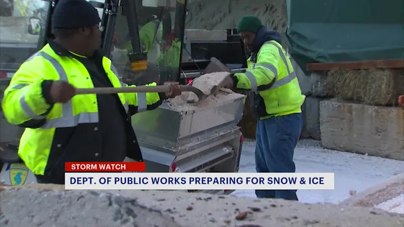 Story image: DPW crews on high alert as winter storm brings mix of snow, sleet, and rain to Hudson Valley