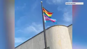 Pride flag removed from Spring Valley one day after flag-raising ceremony