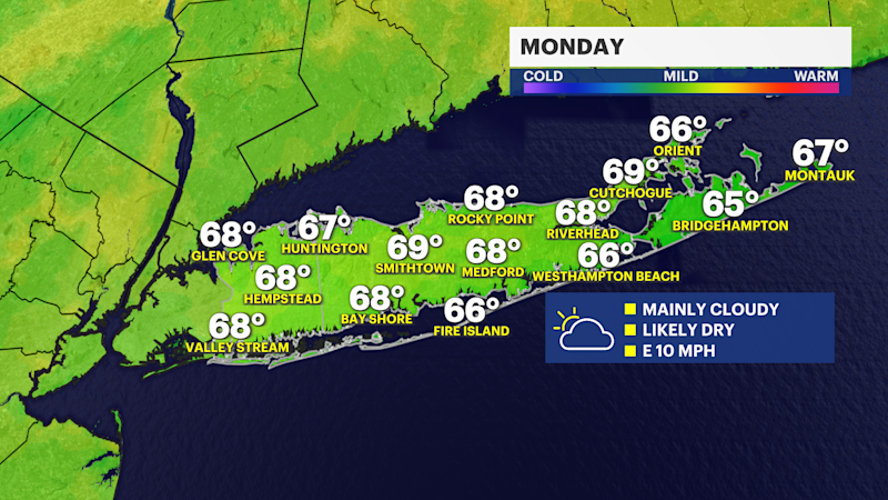 Story image: Stormy pattern this week on Long Island