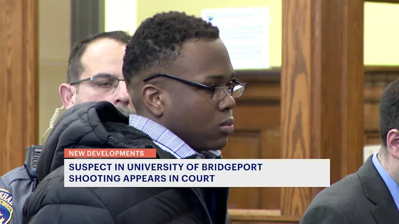 Story image: Police: Man arrested in October shooting at University of Bridgeport