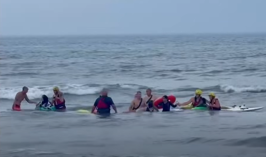 Water rescue in Wildwood