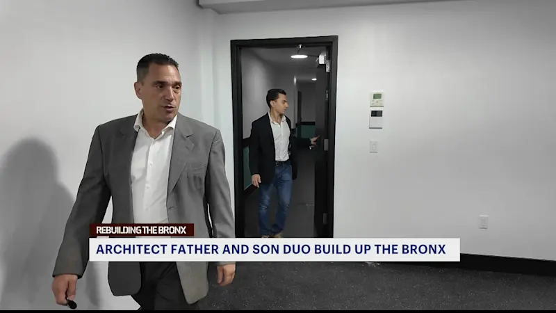Story image: Father and son architects design buildings throughout The Bronx 