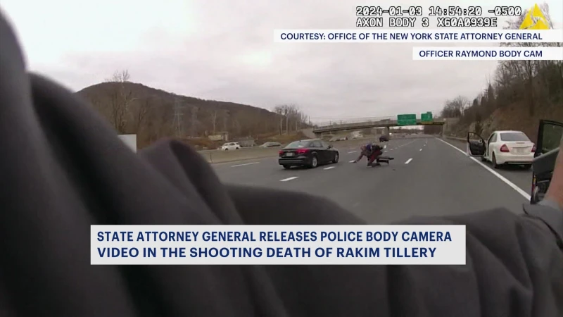 Story image: NY AG releases body camera footage of fatal officer-involved shooting in Rockland County