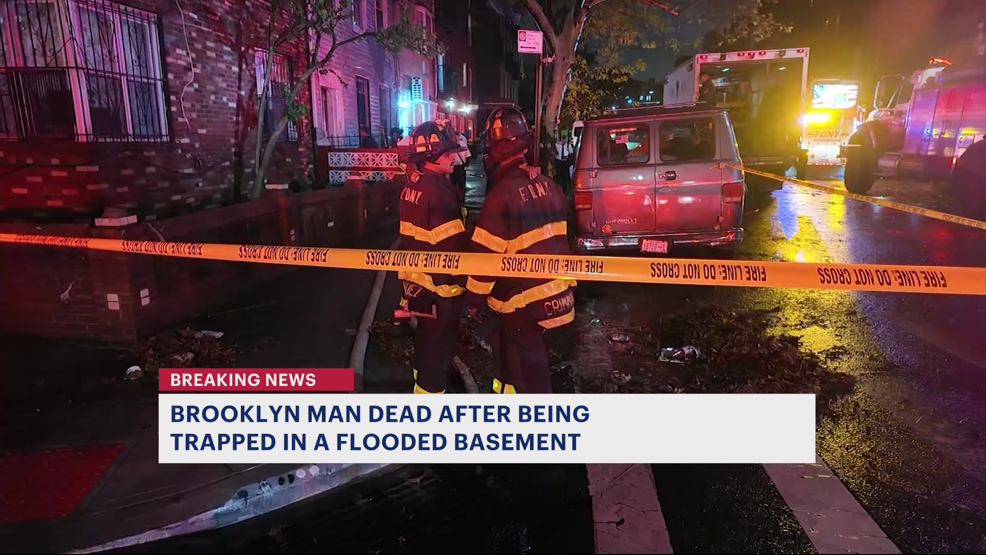 Man dies after diver pulls him from basement floodwaters in East Flatbush
