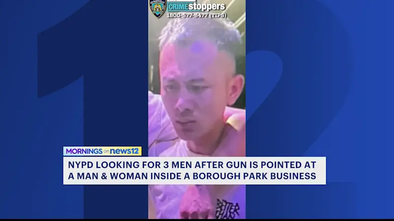 Story image: 3 people wanted for pulling out gun inside karaoke lounge in Borough Park