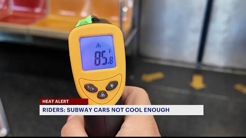 Story image: 'It's hell.' Commuters brave the heat amid soaring temperatures