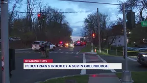 Greenburgh Town police: Female pedestrian critically injured in SUV crash
