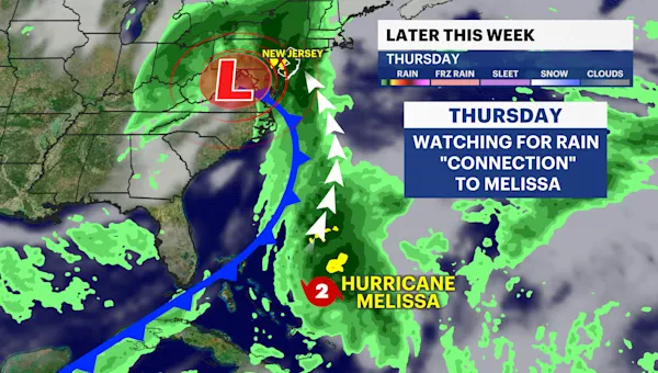 Rain, wind, and beach erosion possible as storm heads towards New Jersey on Thursday