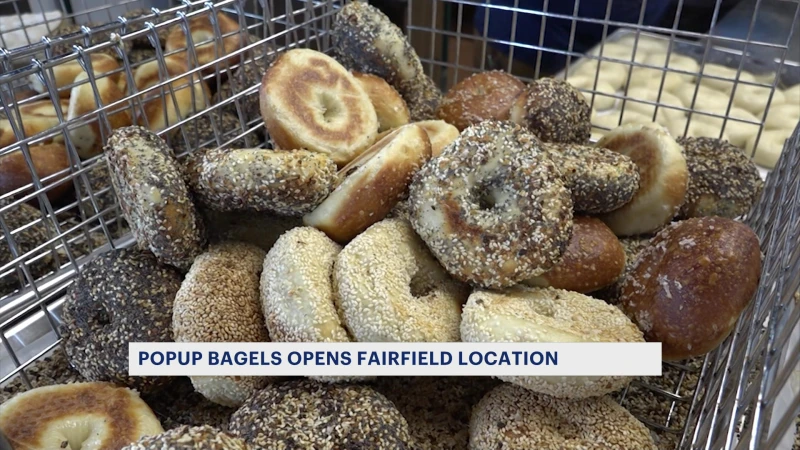 Story image: Popup Bagels opens Fairfield location