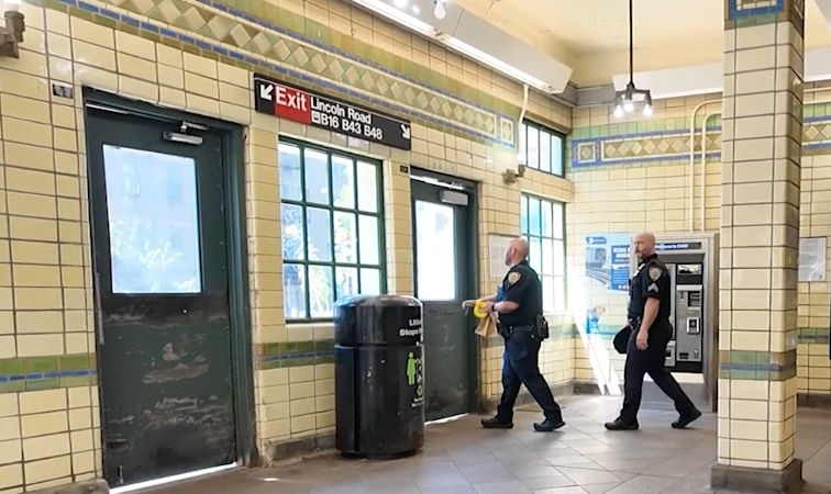 Story image: 31-year-old man fatally struck by train at Prospect Park station 