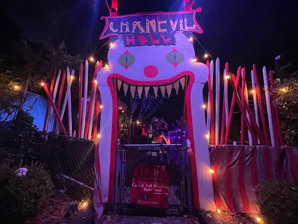 Story image: Sayville family's annual interactive Halloween display raising money for Long Island boy with cancer