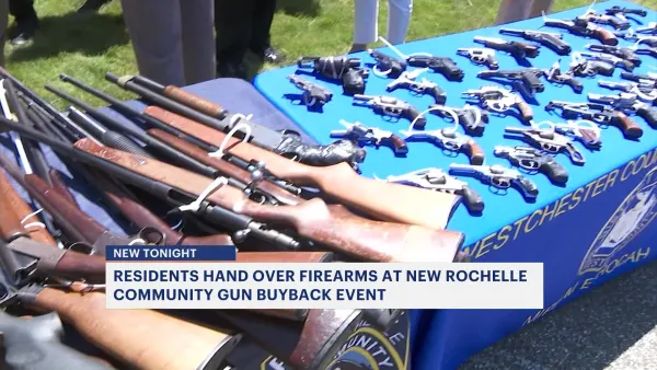‘This could save a child.’ New Rochelle gun buyback nets 75 weapons