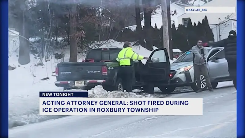 Story image: DHS: ICE agent shoots out tires of vehicle attempting to run him over in Roxbury