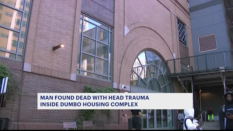 Story image: Man found dead inside Breaking Ground building in Dumbo