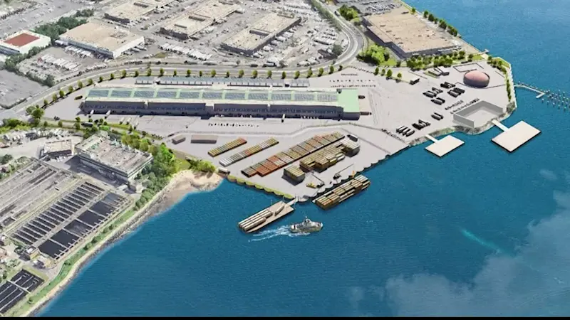 Story image: City unveils plans for Hunts Point Marine Terminal