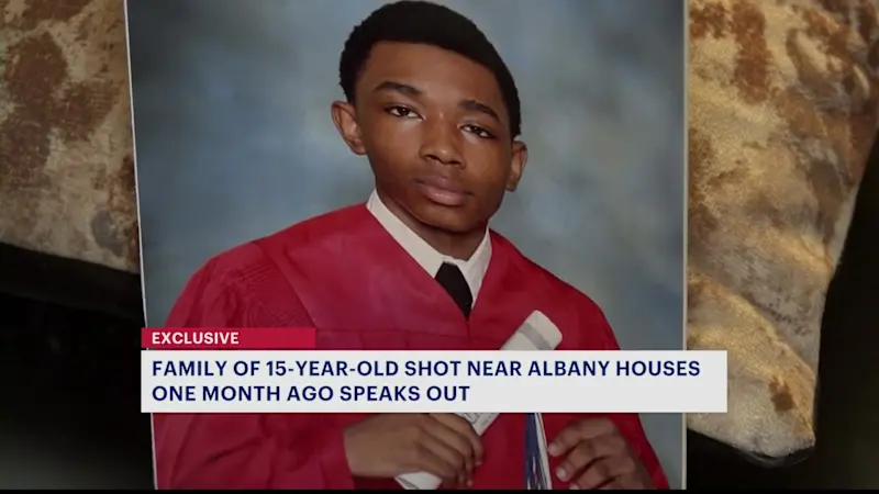 Story image: Exclusive: Family of 15-year-old fatally shot near Albany Houses demand justice