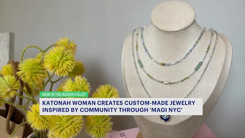 Story image: Katonah woman creates custom-made jewelry inspired by community through Magi NYC