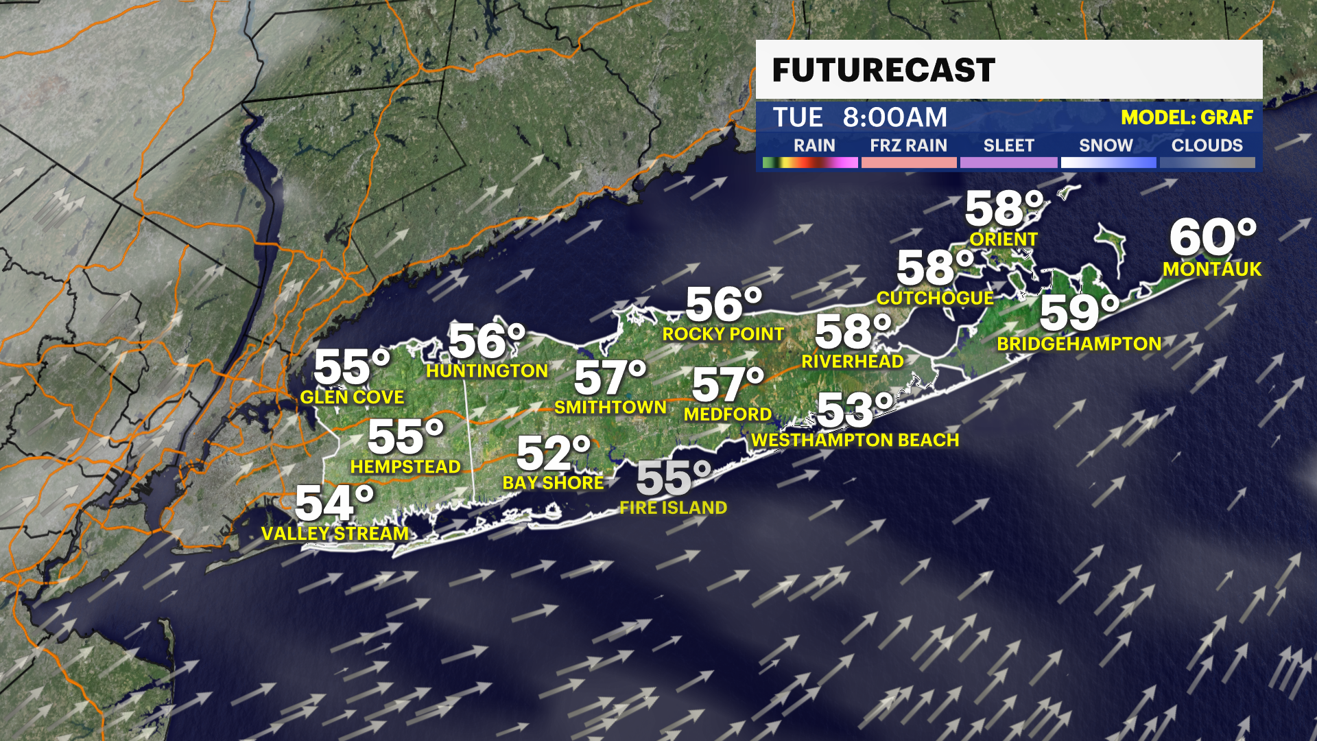 Cold start to the workweek ahead of quick warmup by midweek