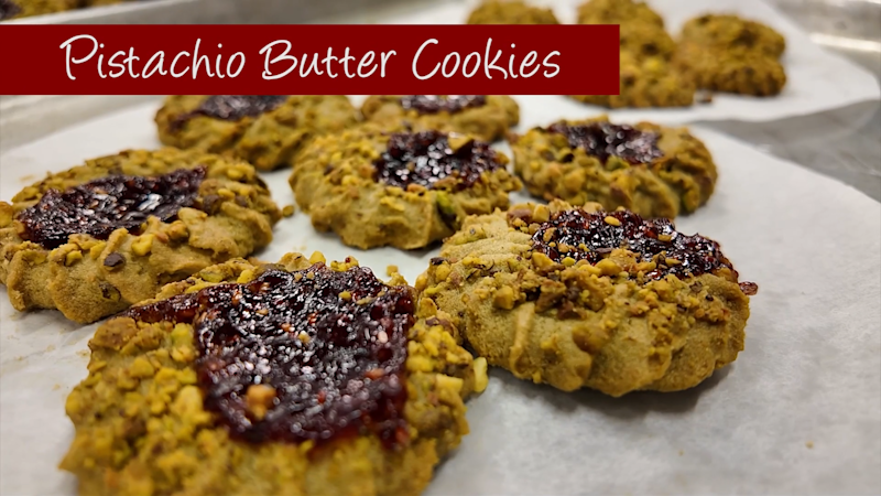 Story image: What's Cooking: Pistachio butter cookie from Uncle Giuseppe's Marketplace