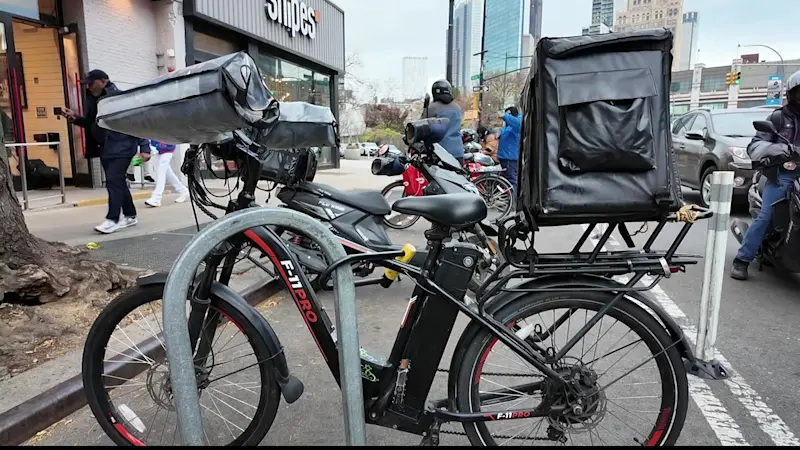 Story image: NYC DOT to announce first steps toward citywide e-bike battery swapping stations