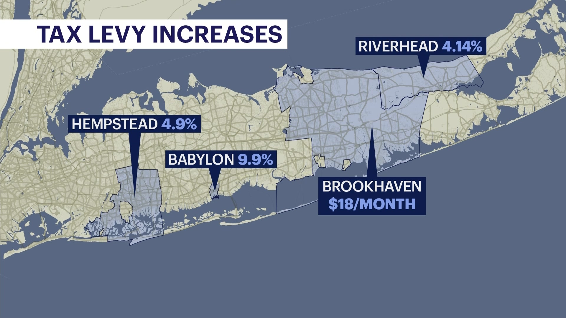 News 12 New York Town Property Tax Hikes Proposed Across Suffolk County