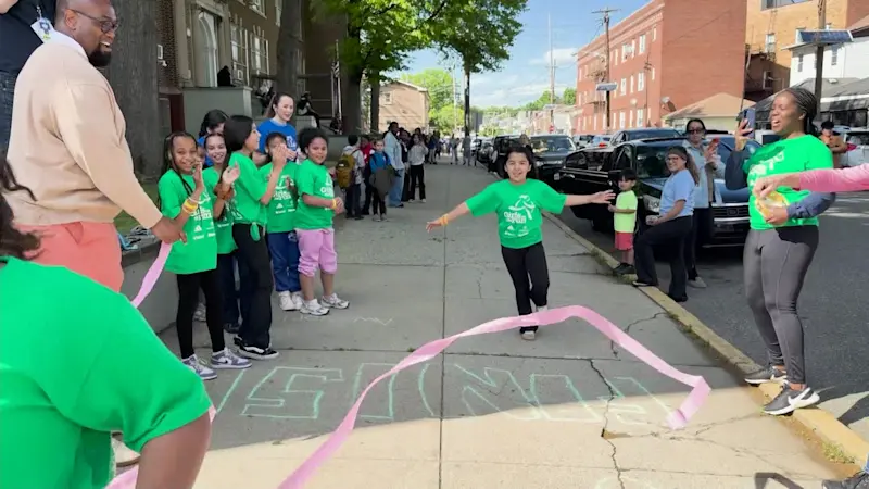 Story image: Girls on the Run program helps Paterson students build confidence through fitness