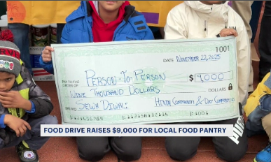 Story image: Norwalk leaders, Hindu community partner for national food drive 