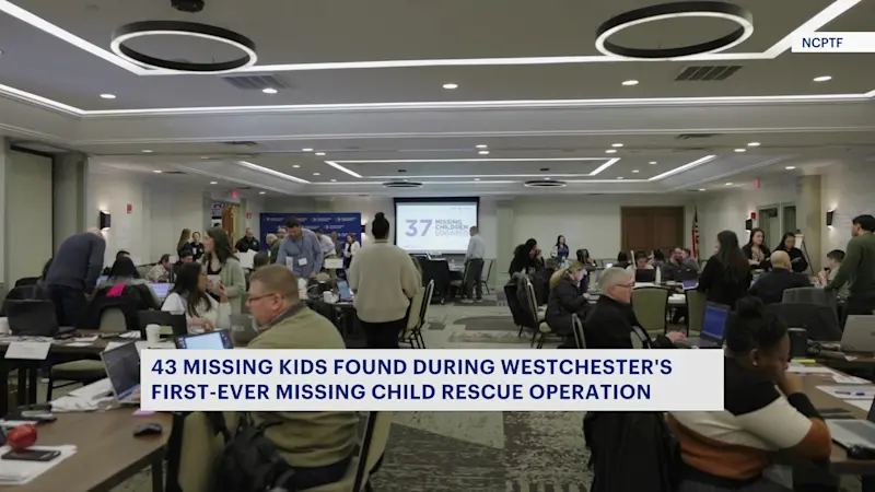 Story image: 43 missing children located in Westchester's first Missing Child Rescue Operation