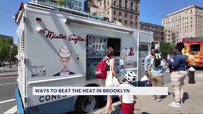 Story image: Brooklyn braces for hotter temps as residents try to keep cool