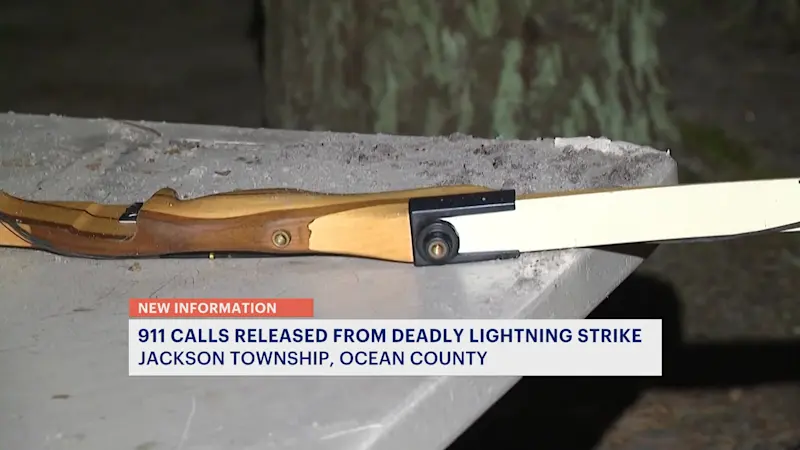 Story image: New 911 call released from fatal lightning strike at Jackson Township archery range