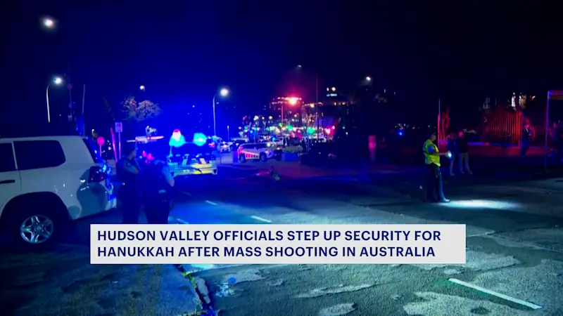 Story image: Hudson Valley officials boost security after Hanukkah celebration attack in Australia