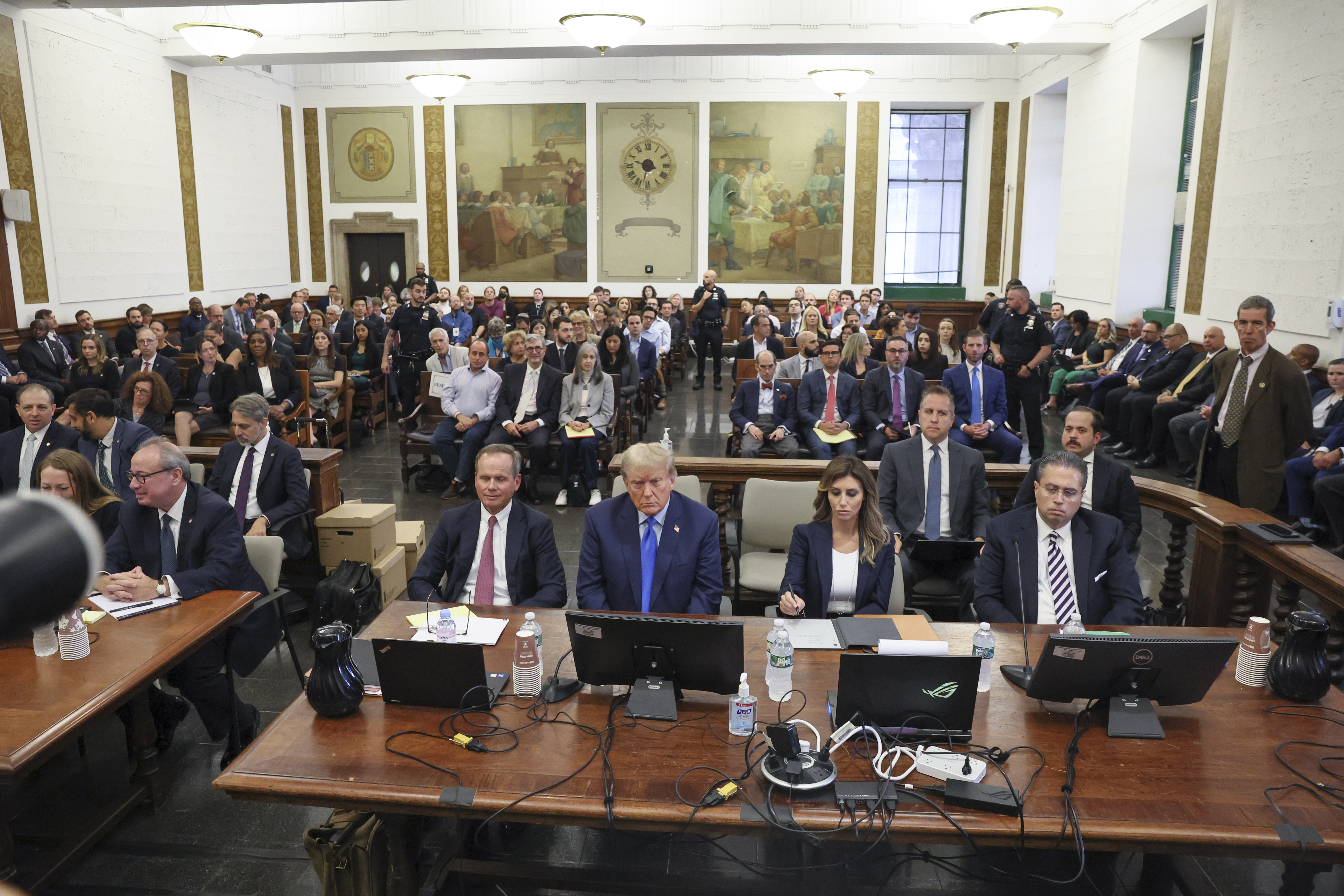 Trump in Court