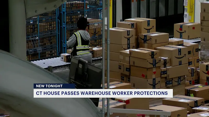 Story image: ‘They cannot go to the bathroom.’ CT House approves protections for warehouse workers